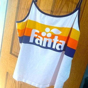 Fanta by Coca Cola tank